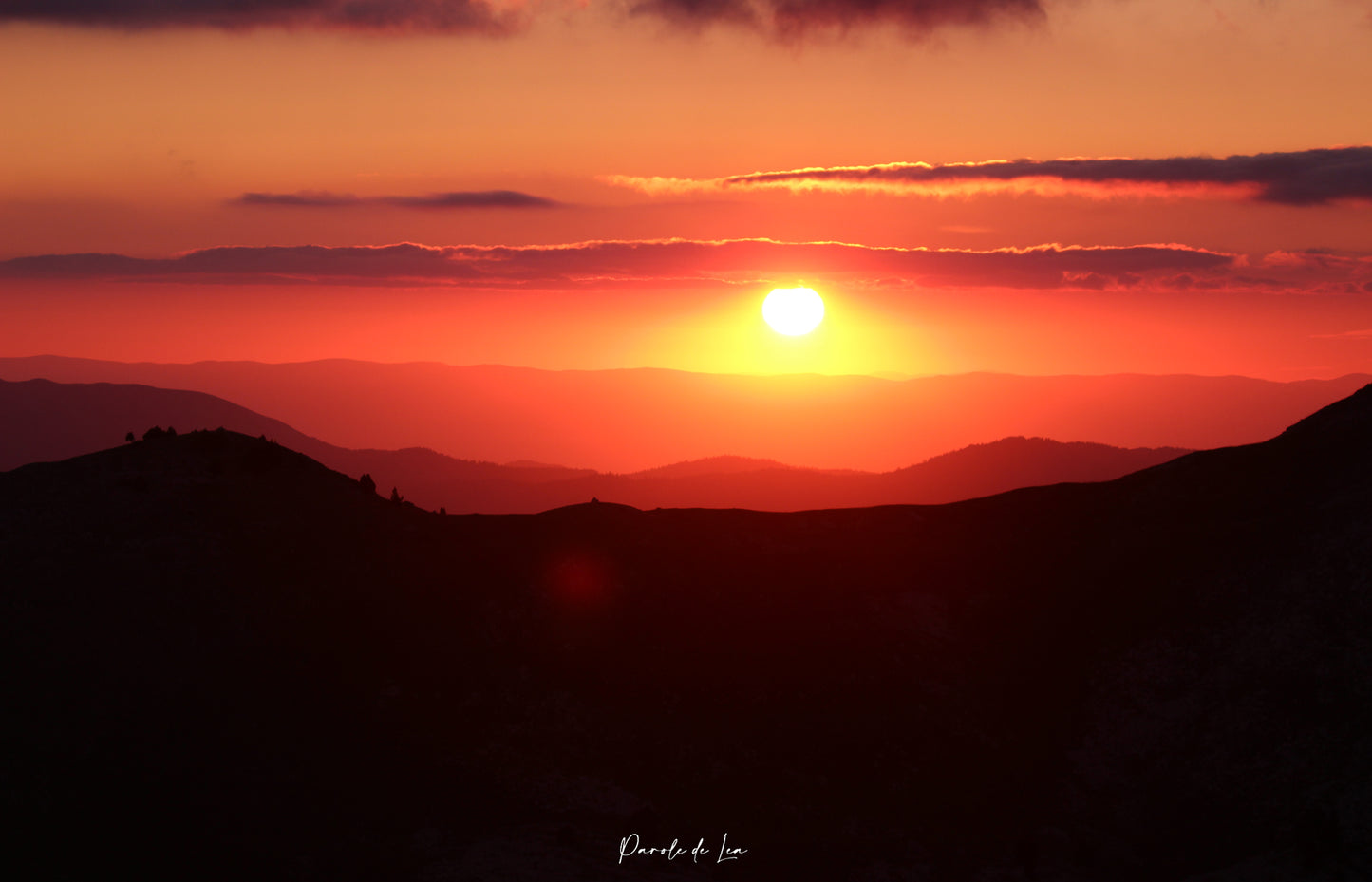 Coucher de soleil : photos au choix